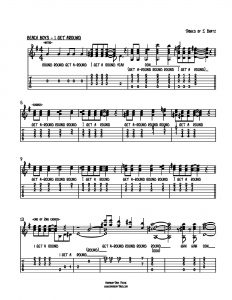 HarmonyTabs Music - Harmony Tab - The Beach Boys - I Get Around vocal harmony sheet music