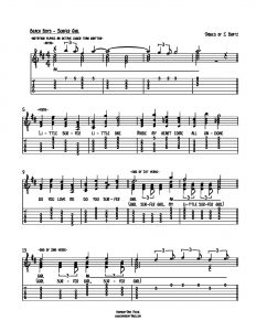 HarmonyTabs Music - Harmony Tab - The Beach Boys - Surfer Girl vocal harmony sheet music