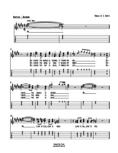 HarmonyTabs Music - Harmony Tab - The Beatles - Because vocal harmony sheet music