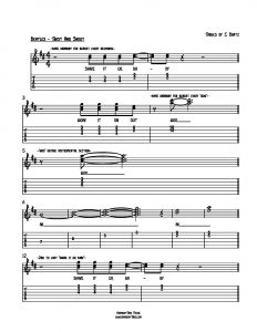 HarmonyTabs Music - Harmony Tab - The Beatles - Twist And Shout vocal harmony sheet music