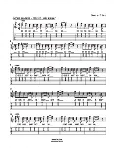 HarmonyTabs Music - Harmony Tab - The Doobie Brothers - Jesus Is Just Alright vocal harmony sheet music