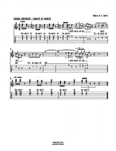 HarmonyTabs Music - Harmony Tab - The Doobie Brothers - Minute By Minute vocal harmony sheet music