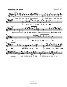 HarmonyTabs Music - Harmony Tab - Hoobastank - The Reason vocal harmony sheet music