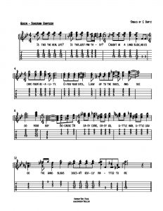 HarmonyTabs Music - Harmony Tab - Queen - Bohemian Rhapsody vocal harmony sheet music