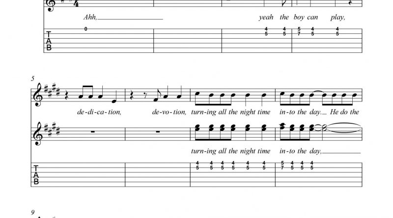 HarmonyTabs - Dire Straits - Walk of Life