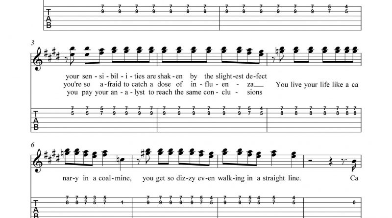 HarmonyTabs - Police, The - Canary In A Coalmine