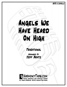 cover page Angels We Have Heard On High (SATB A Cappella) sheet music