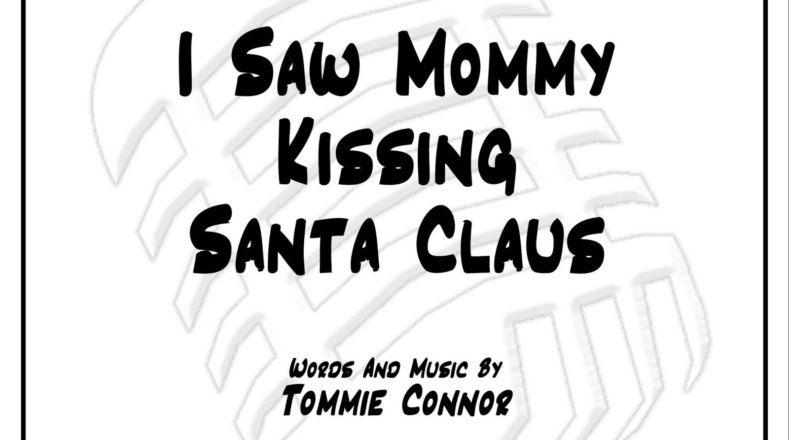 HarmonyTabs - I Saw Mommy Kissing Santa Claus (String Quartet)