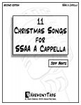 cover page for 11 Christmas Songs For SSAA A Cappella: Second Edition